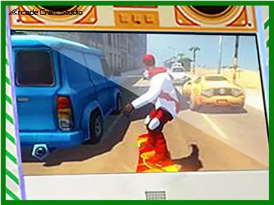 Master Skateboard Kids Skateboard Arcade Game