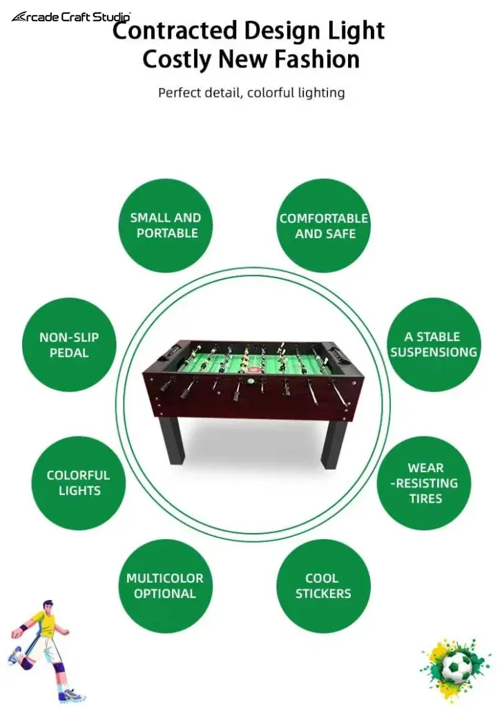 Indoor Customizable Sport Foosball Table