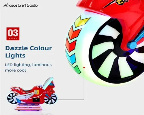 Kids Motorcycle Arcade Machine
