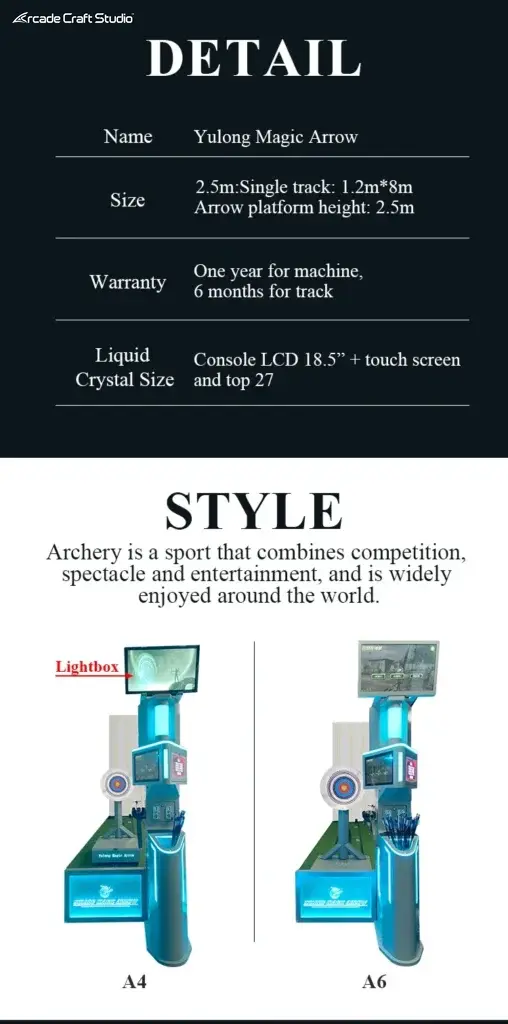 Customizable Commercial Archery Training Simulator