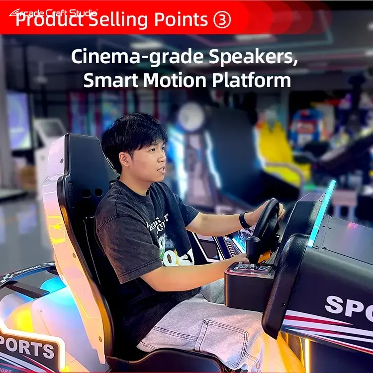 ACE Racing Car Racing Simulator Arcade Machine