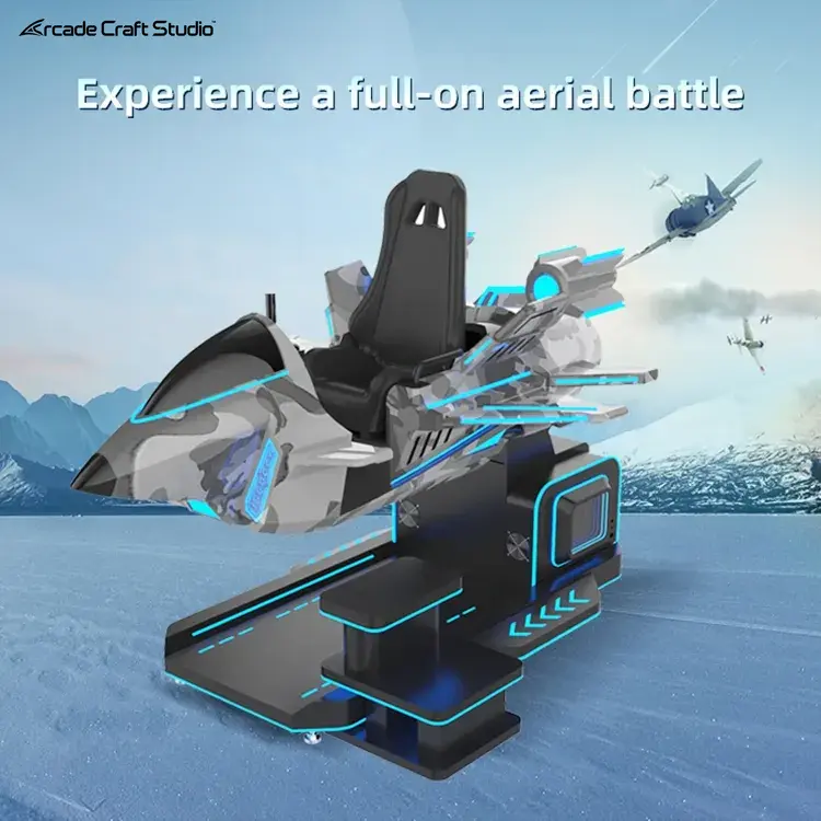 VR Super Fighter Airplane Simulator