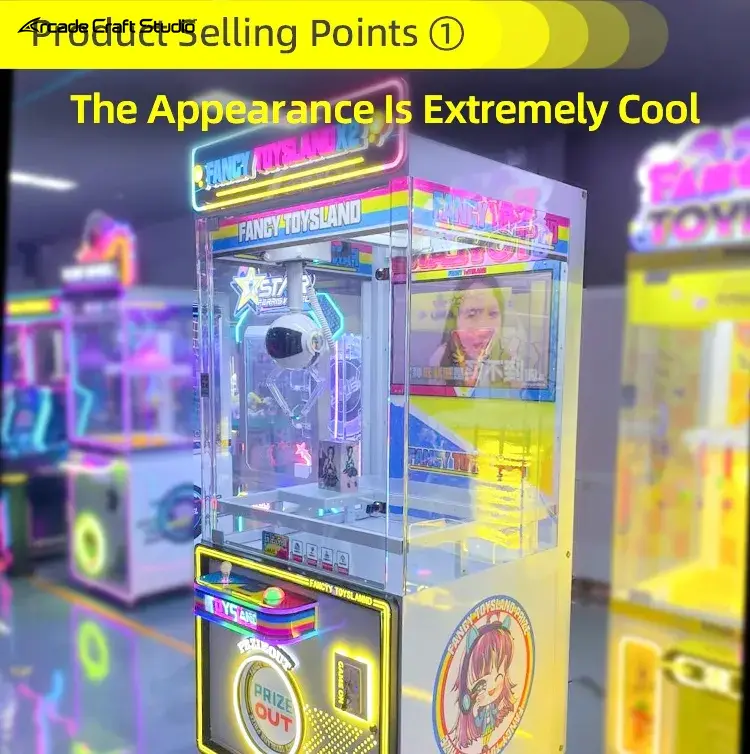 Fancy Toysland X2 Crane Claw Machine