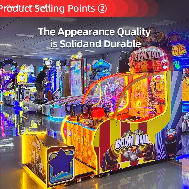 Boom Ball Shooting Arcade Ticket Game Machine