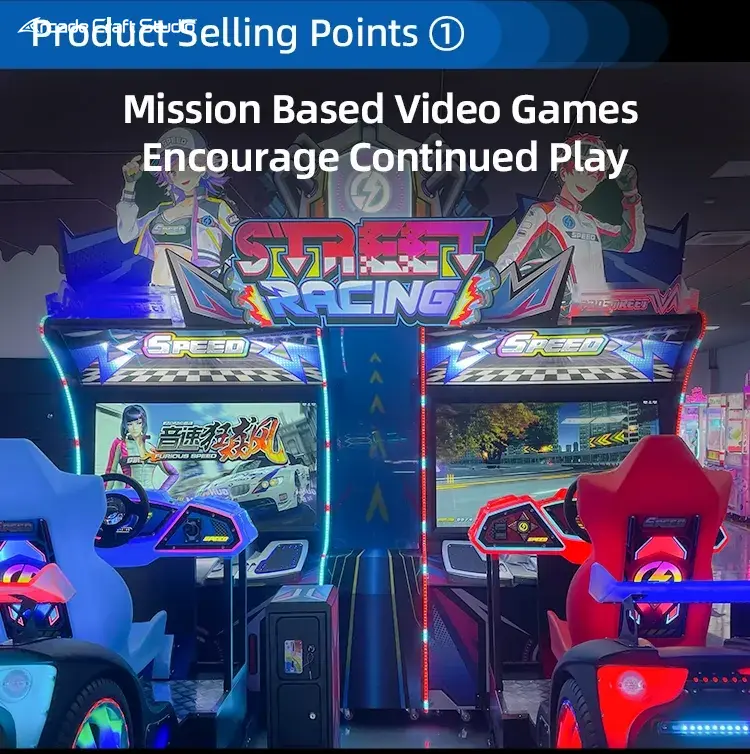 Street Racing Driving Simulator Arcade Machine