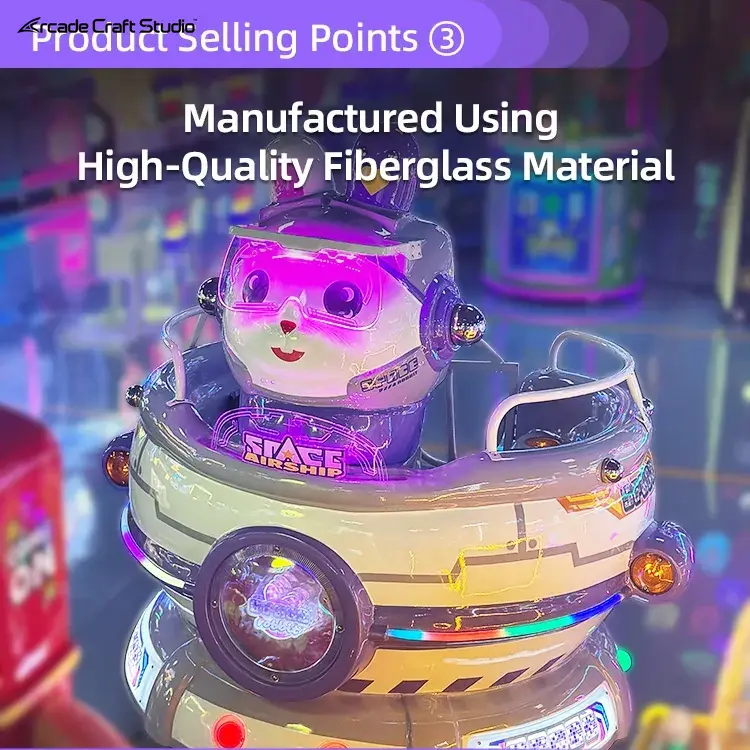 Space Rabbit Ride On Kiddie Rides