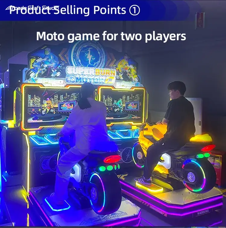 Superburn Motor D Arcade Motorcycle Racing Game