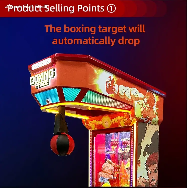 Coin Operated Prize Ticket Punching Arcade Game