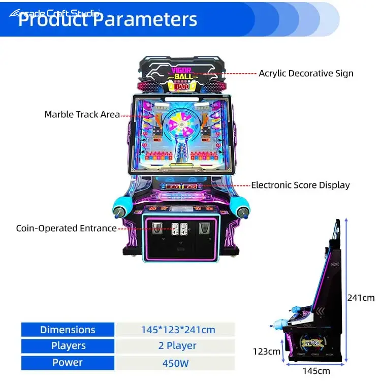 Vigor Ball Ticket Arcade Games
