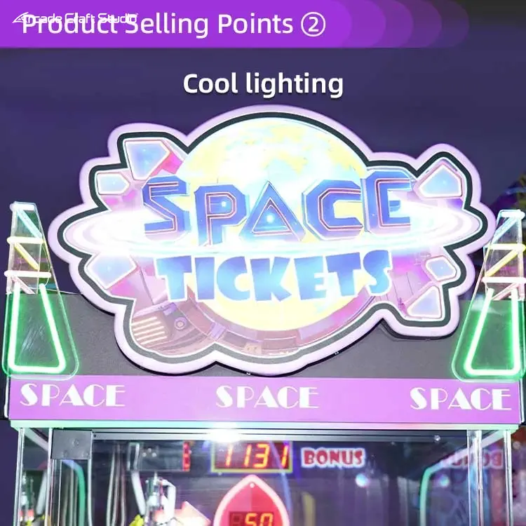 Space Tickets Ticket Arcade Ticket Claw Machine