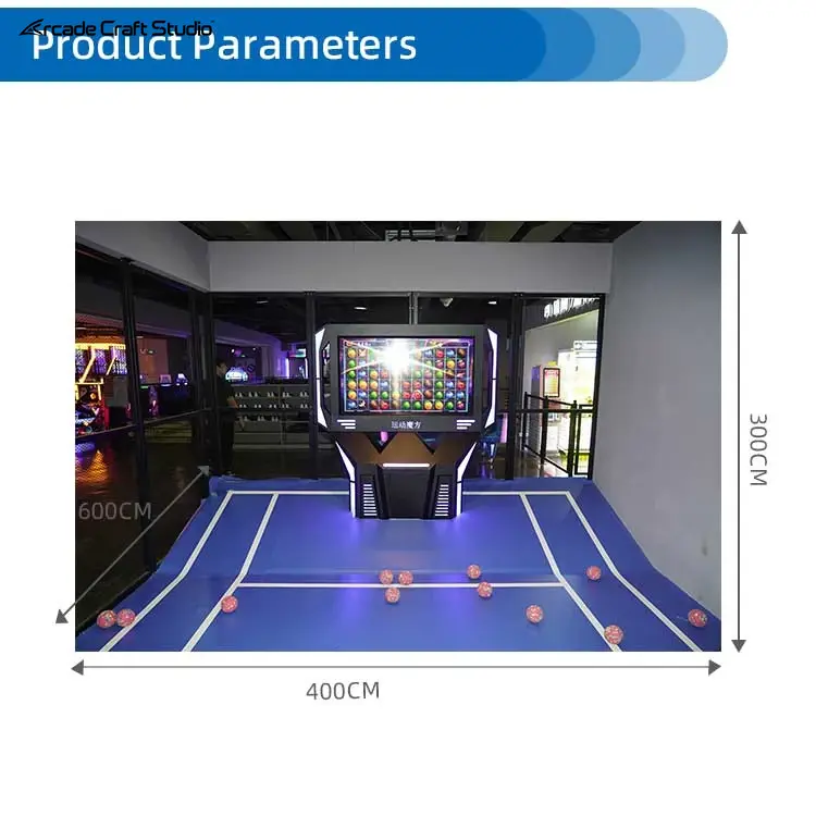 Multiplayer Battle Ball Smashing Game Machine