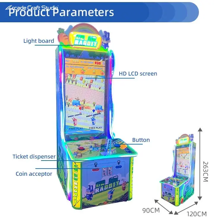 Go Rabbit Road Crossing Arcade Ticket Game