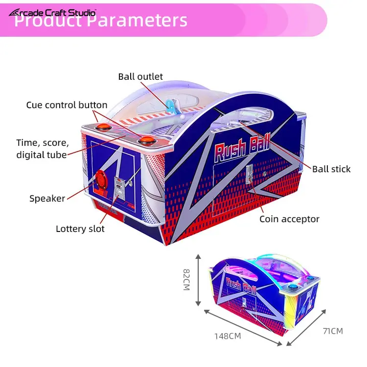 Rush Ball Arcade Ticket Games