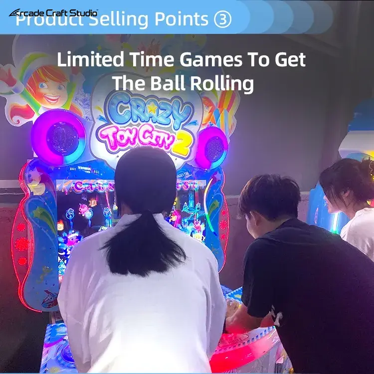 Crazy Toy City 2 Ticket Game Machine