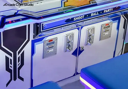 Shotparty 4 Players Shooting Balls Game Arcade Machine