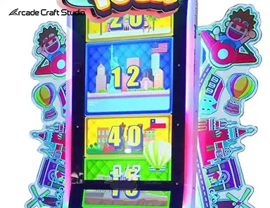 Global Tour Ticket Arcade Game Machine
