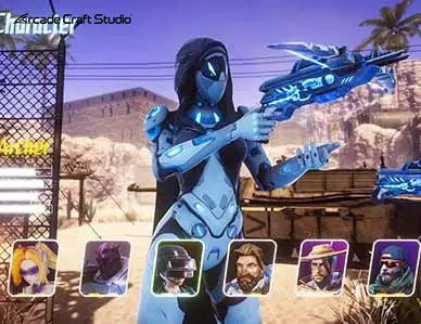 Super Firing Shooting Arcade Game Machine