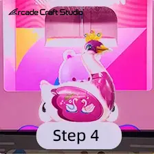 Pink Balloon Vending Machine