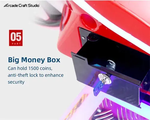 Kids Motorcycle Arcade Machine
