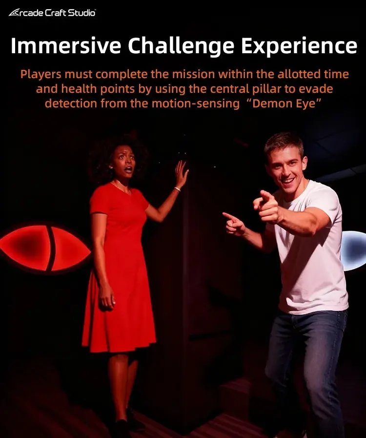 Sky Eye Tracking Escape Room Catch The Light Game