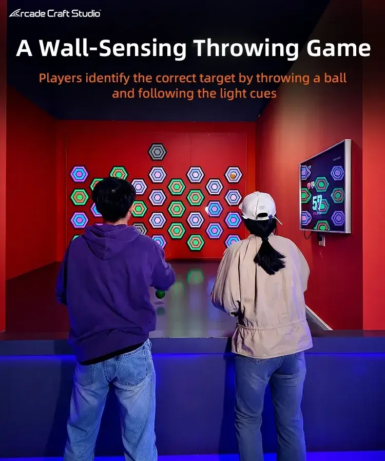 Crack Shot Multiplayer Ball Throwing Arcade Game
