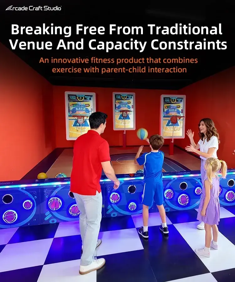 Multiplayer Indoor Basketball Game Simulation