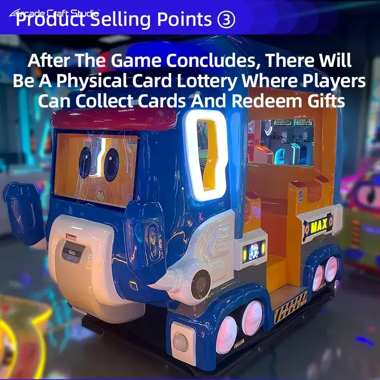 Liantya Elephant Bus Coin Operated Kiddie Ride