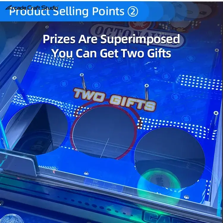 Happy Clipping Gachapon Claw Machine Prize Ticket Games