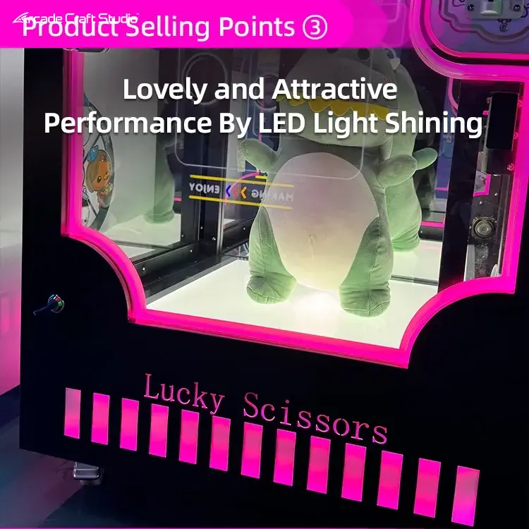 Lucky Scissors Rope Cutting Prize Arcade Game