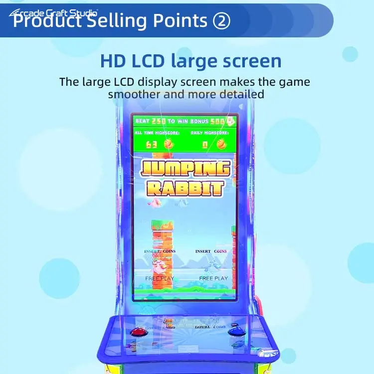 Jumping Rabbit Arcade Ticket Game