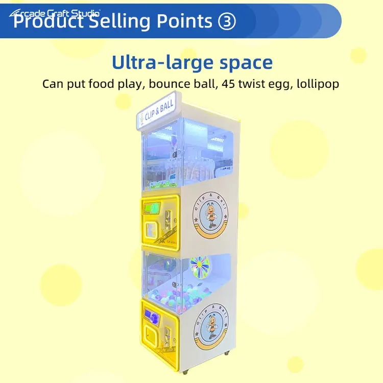 Clip & Ball Two In One Prize Ticket Game