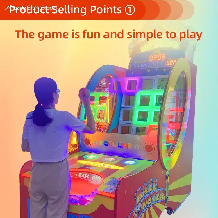 Ball Monster Ticket Game Arcade