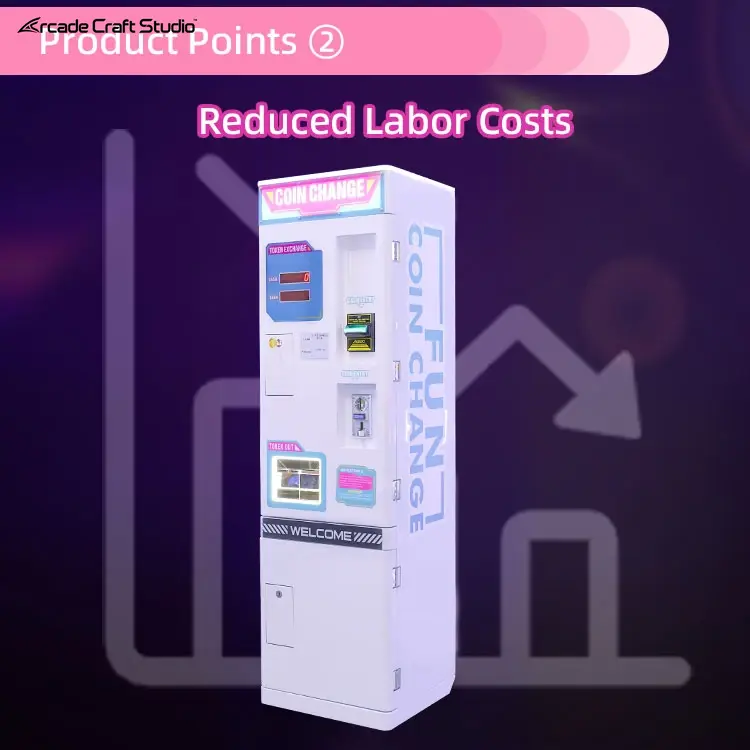 YY Anti-theft Arcade Token Exchange Machine