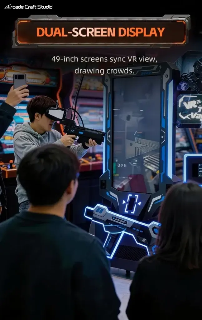VR Thunder Vanguard 2 Players Arcade Shooter