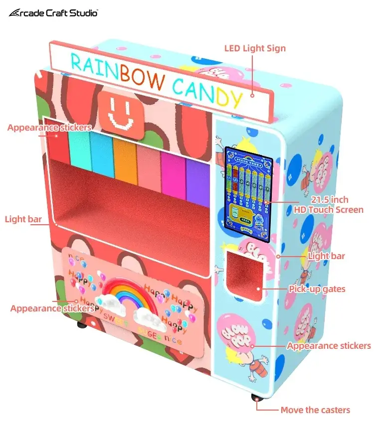 Candy Beans Dispenser Vending Machine
