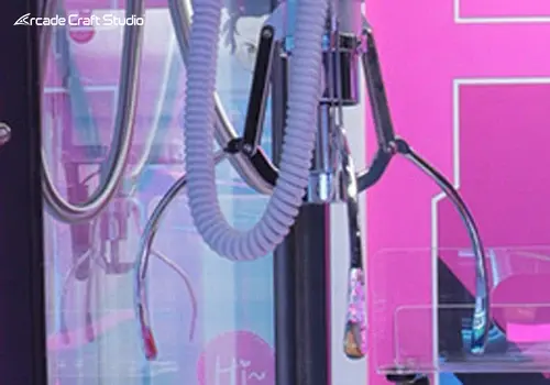 Panda Transparent Claw Machine Arcade