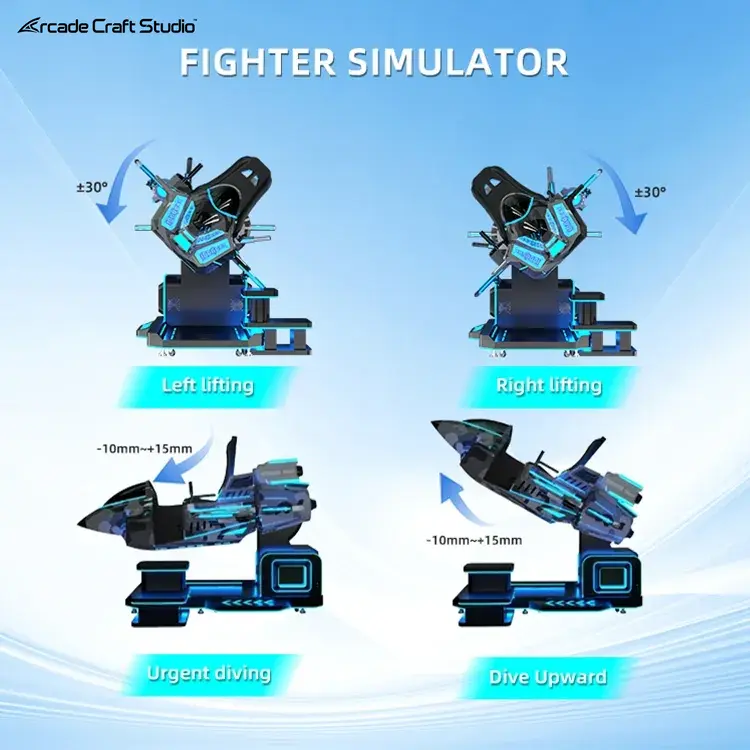 VR Super Fighter Airplane Simulator