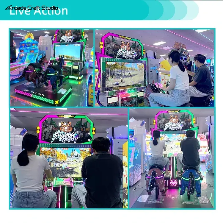 Shadow Knight Hunting Arcade Shooting Game Machine