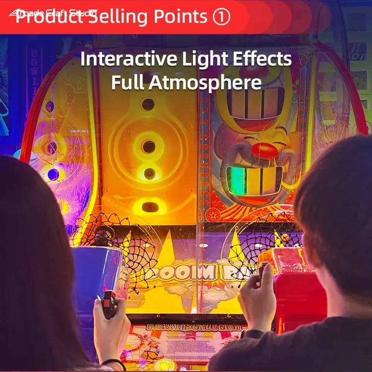 Boom Ball Shooting Arcade Ticket Game Machine