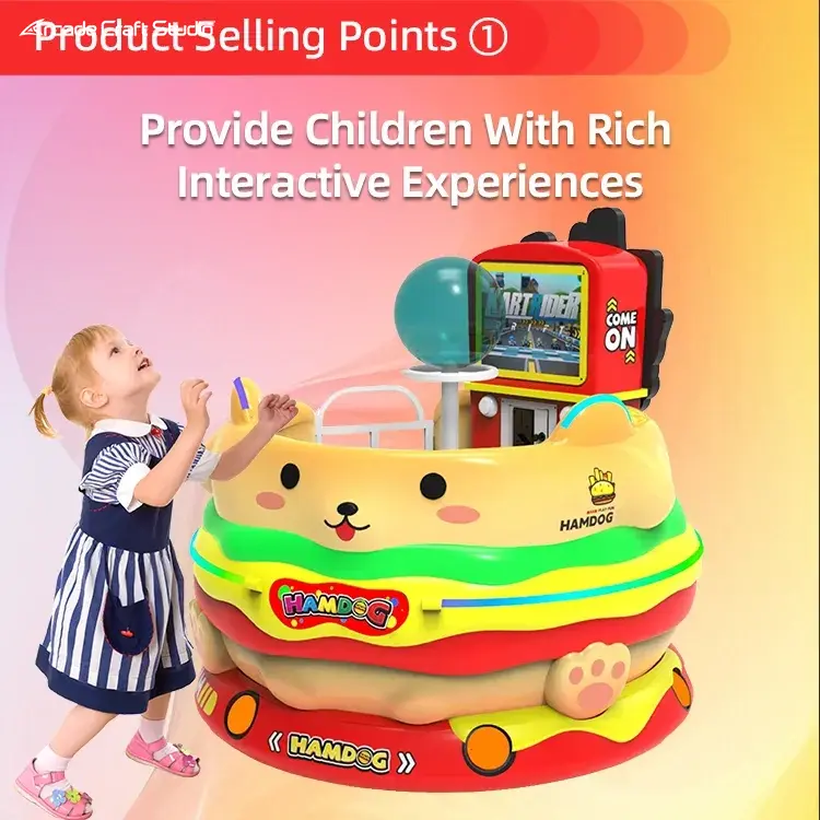 Hamdog Coin Operated Kiddie Ride