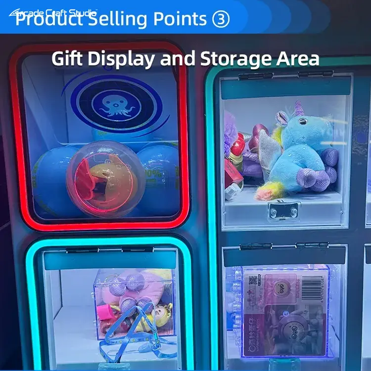 Happy Clipping Gachapon Claw Machine Prize Ticket Games