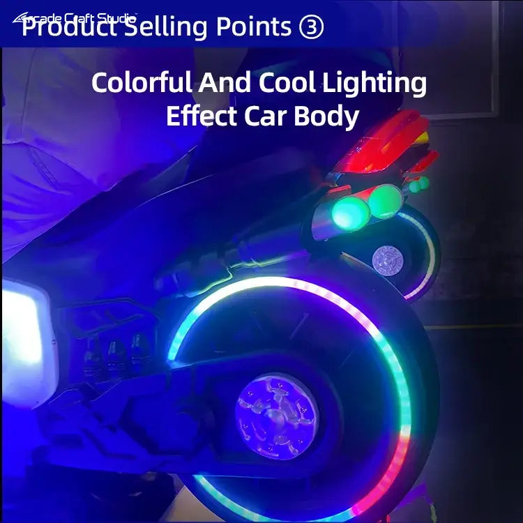 Superburn Motor D Arcade Motorcycle Racing Game