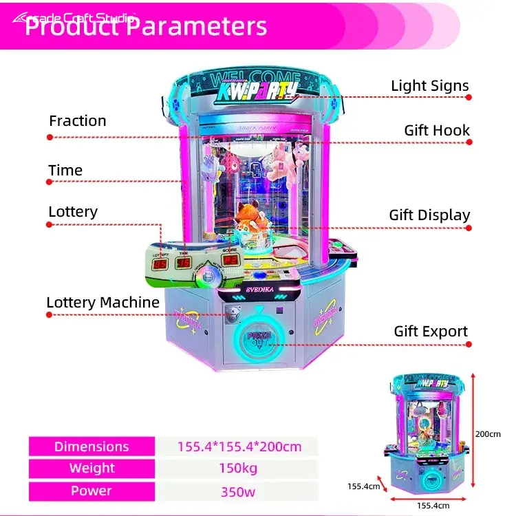 Snack Party Prize Ticket Games