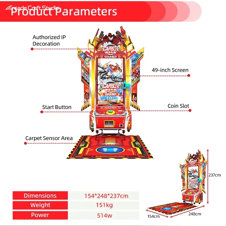 Summon Wars Action Interactive Coin Video Game Machine