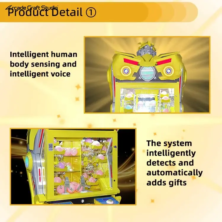 Mech Warrior Capsule Prize Machine