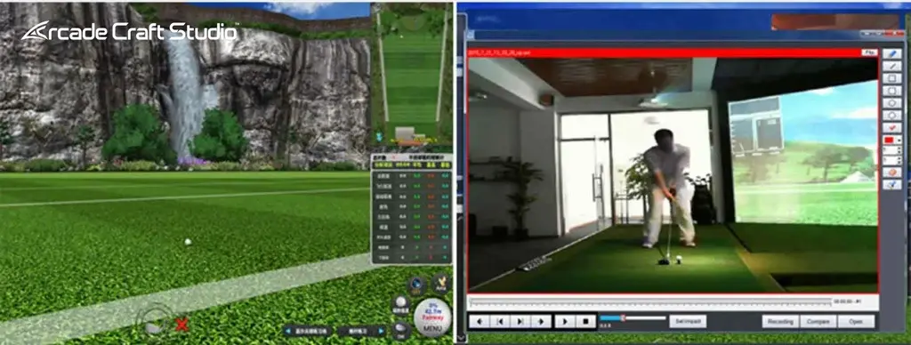 S Series Indoor Golf Simulator