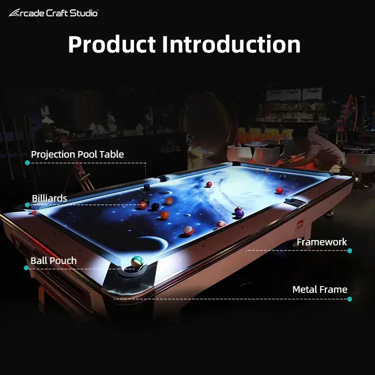 Interactive Pool Table Projector