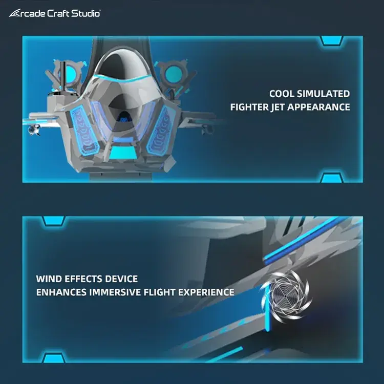 VR Super Fighter Airplane Simulator