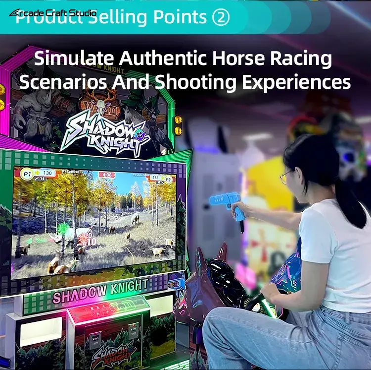 Shadow Knight Hunting Arcade Shooting Game Machine
