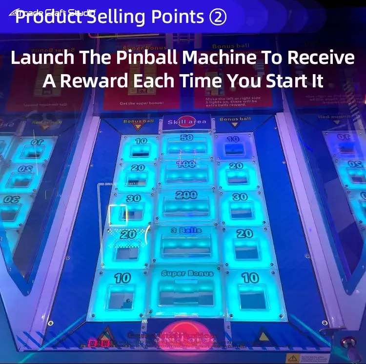 Pinball Raiders Bouncy Ball Arcade Ticket Game